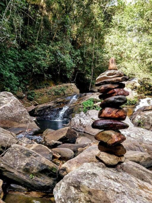 Сasa de vacaciones Chale Da Lua Natureza Cachoeira Paz
